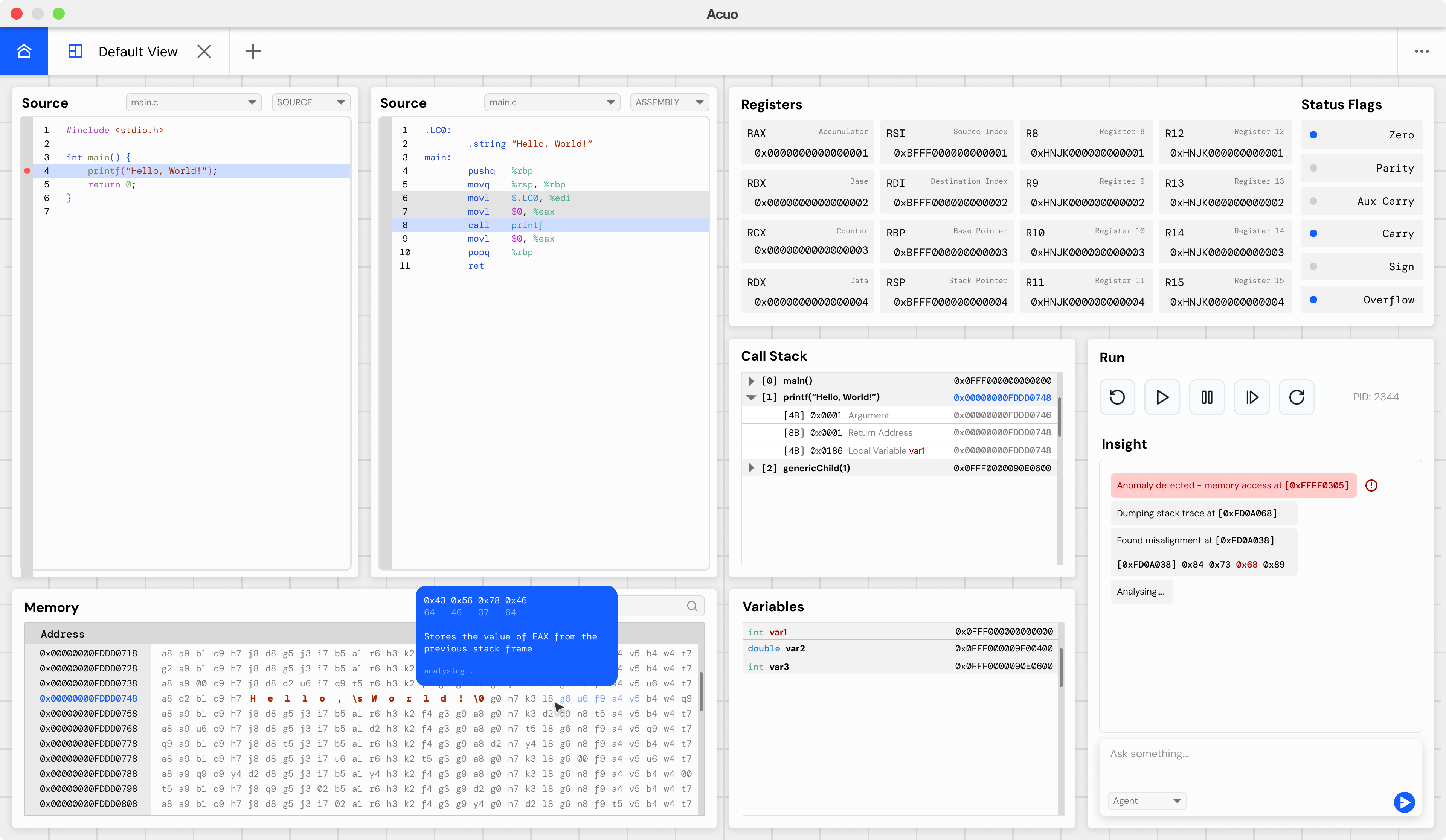App screenshot